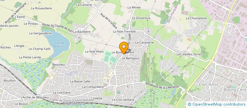 localisation de l'entreprise MONSIEUR JEREMY MOUSSIER à COUERON