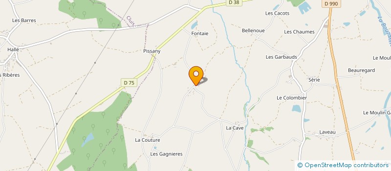 localisation de l'entreprise MONSIEUR JEREMY MOUZIN à CLUIS