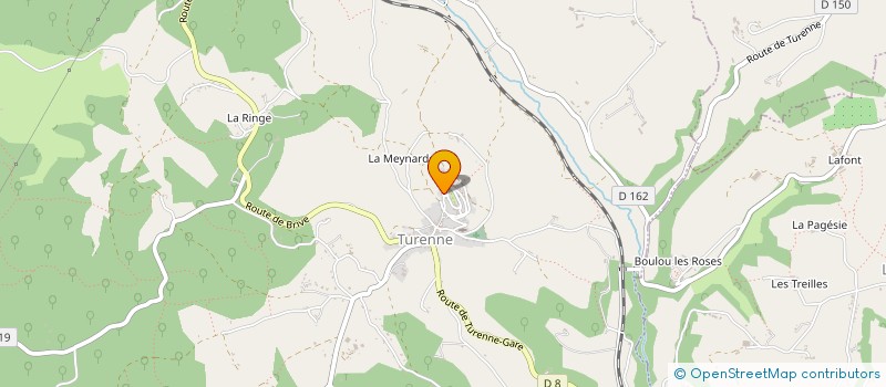 localisation de l'entreprise MONSIEUR JEREMY MOYEN  TURENNE