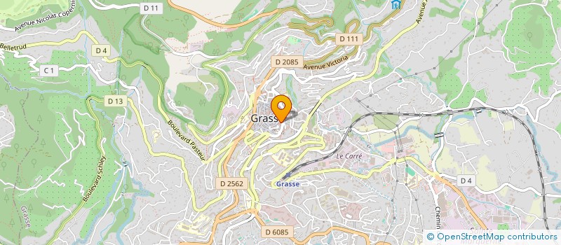 localisation de l'entreprise MONSIEUR JEREMY MULETA  GRASSE