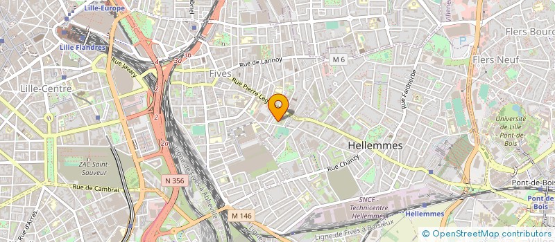 localisation de l'entreprise MONSIEUR JEREMY MUTTE à LILLE