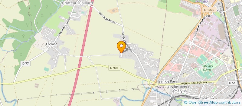 localisation de l'entreprise MONSIEUR JEREMY NAVARRO à CHATEAU-GAILLARD