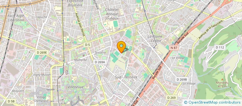 localisation de l'entreprise MONSIEUR JEREMY NESTA  GRENOBLE