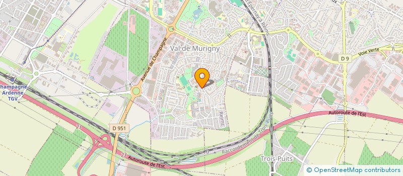 localisation de l'entreprise MONSIEUR JEREMY NEY  REIMS