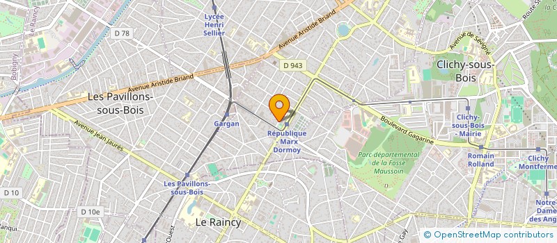 localisation de l'entreprise MONSIEUR JEREMY NICODEX  LIVRY-GARGAN