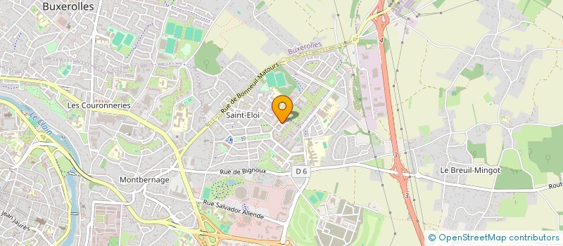 localisation de l'entreprise MONSIEUR JEREMY NICOLAS  POITIERS