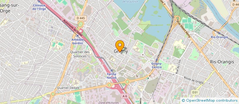 localisation de l'entreprise MONSIEUR JEREMY NICOLAS LEFEBVRE  GRIGNY