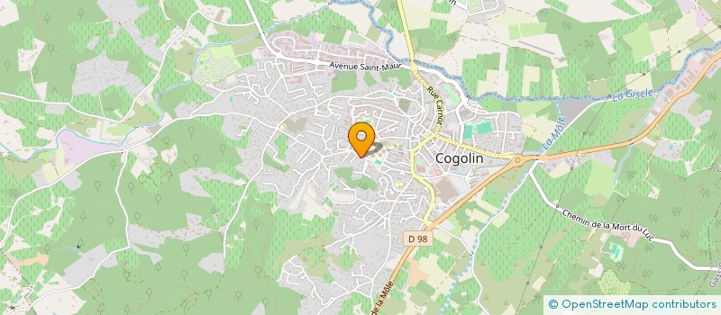 localisation de l'entreprise MONSIEUR JEREMY NIETO à COGOLIN
