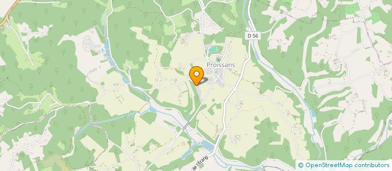 localisation de l'entreprise MONSIEUR JEREMY NONNIN  PROISSANS