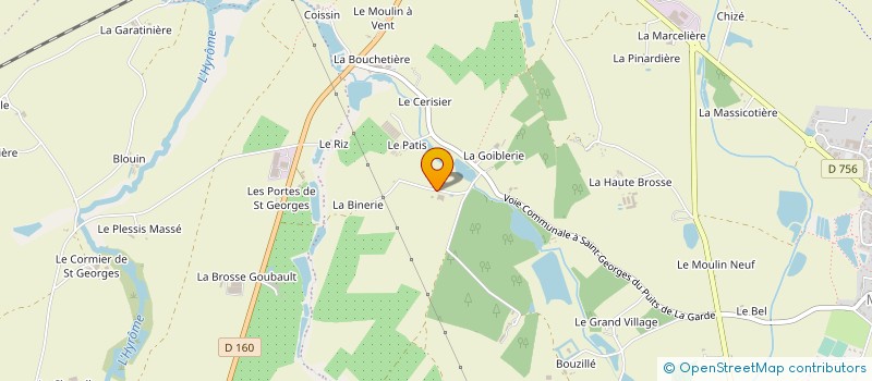 localisation de l'entreprise MONSIEUR JEREMY NOYERS  CHEMILLE-EN-ANJOU