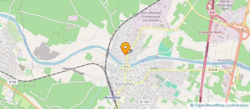 localisation de l'entreprise MONSIEUR JEREMY NUNEZ  RIVESALTES