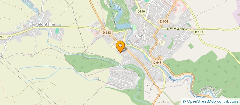 localisation de l'entreprise MONSIEUR JEREMY OCHLIK  VAL DE BRIEY