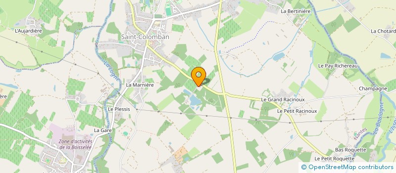 localisation de l'entreprise MONSIEUR JEREMY OFFRET  SAINT-COLOMBAN