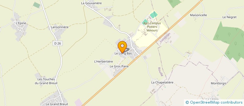 localisation de l'entreprise MONSIEUR JEREMY OLLIVIER à ROUILLE