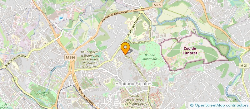 localisation de l'entreprise MONSIEUR JEREMY OMBRAS à MONTPELLIER