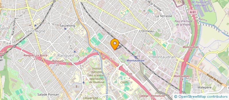 localisation de l'entreprise MONSIEUR JEREMY PAGES à TOULOUSE
