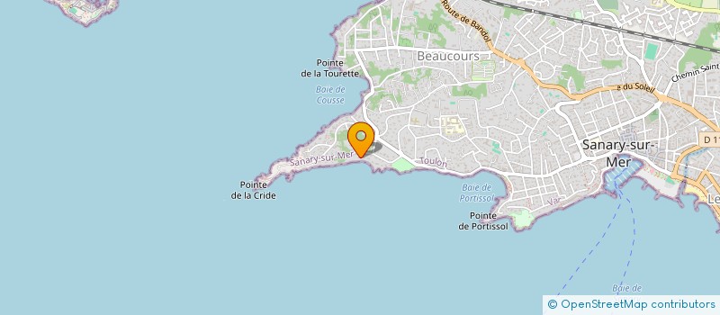 localisation de l'entreprise MONSIEUR JEREMY PAPA  SANARY-SUR-MER