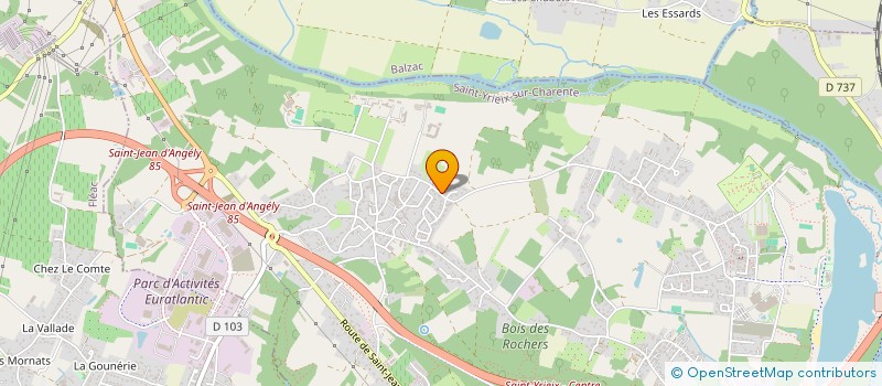 localisation de l'entreprise MONSIEUR JEREMY PAPIN à SAINT-YRIEIX-SUR-CHARENTE