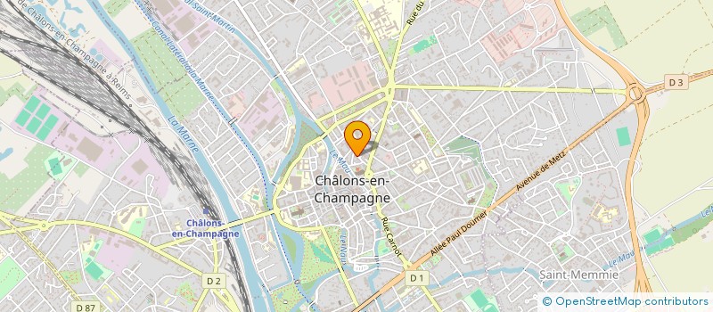localisation de l'entreprise MONSIEUR JEREMY PAQUET  CHALONS-EN-CHAMPAGNE