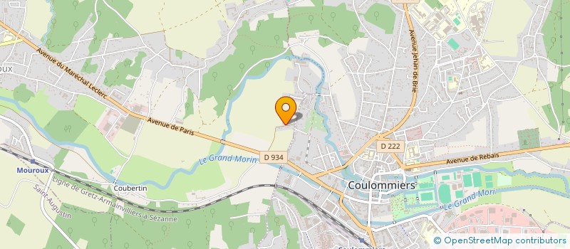 localisation de l'entreprise MONSIEUR JEREMY PAQUET  MOUROUX