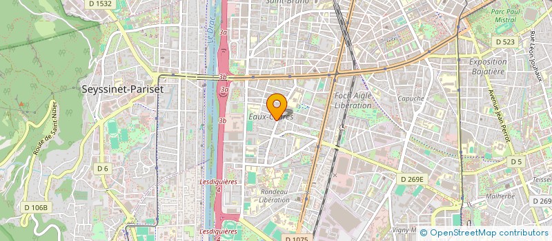 localisation de l'entreprise MONSIEUR JEREMY PARADOT  GRENOBLE