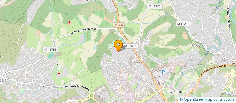 localisation de l'entreprise MONSIEUR JEREMY PARET  GRABELS