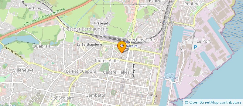 localisation de l'entreprise MONSIEUR JEREMY PARIS  SAINT-NAZAIRE