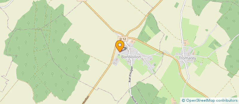 localisation de l'entreprise MONSIEUR JEREMY PARRET  BONBOILLON