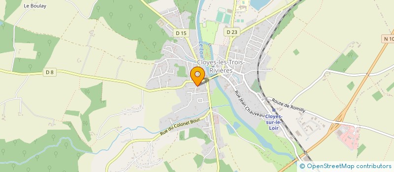 localisation de l'entreprise MONSIEUR JEREMY PATAUX à CLOYES-LES-TROIS-RIVIERES