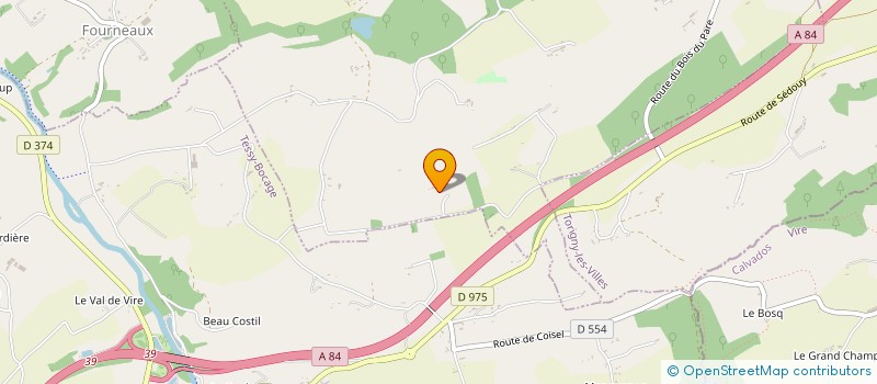 localisation de l'entreprise MONSIEUR JEREMY PATIN  SAINT-VIGOR-DES-MONTS