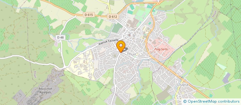 localisation de l'entreprise MONSIEUR JEREMY PEIX  THUIR