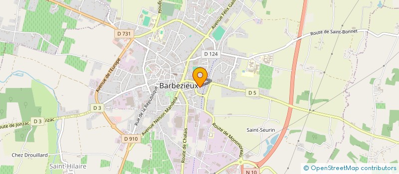 localisation de l'entreprise MONSIEUR JEREMY PELTIN  LIGNIERES-AMBLEVILLE