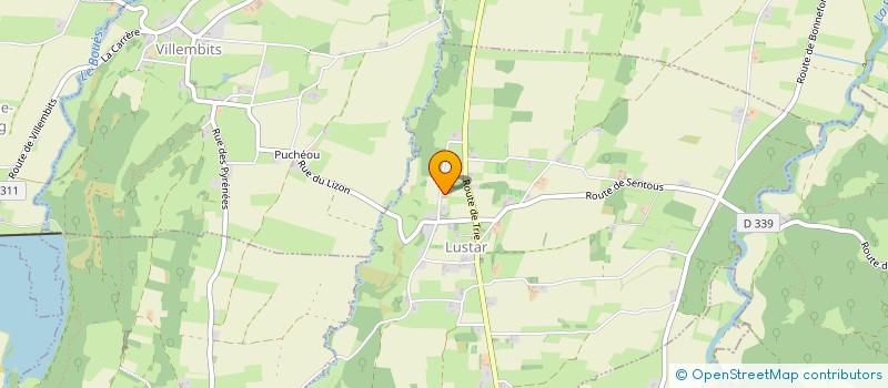 localisation de l'entreprise MONSIEUR JEREMY PELUHET  LUSTAR