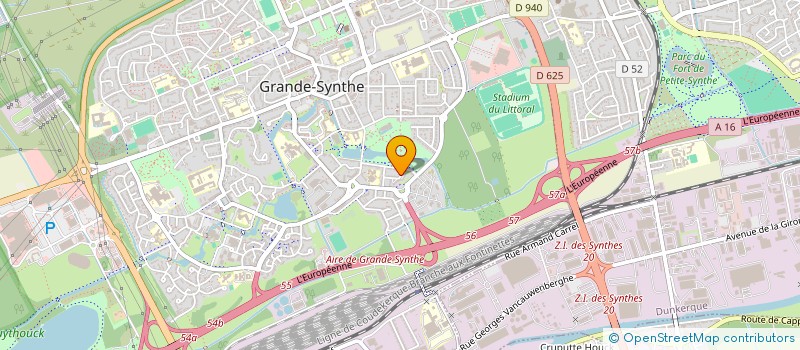 localisation de l'entreprise MONSIEUR JEREMY PENIN  GRANDE-SYNTHE