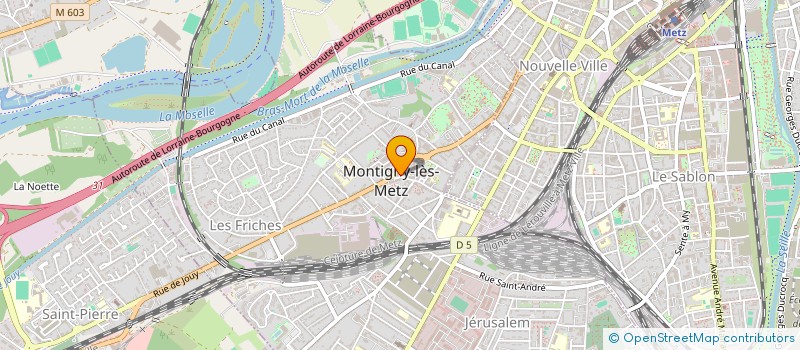 localisation de l'entreprise MONSIEUR JEREMY PENOT à MONTIGNY-LES-METZ
