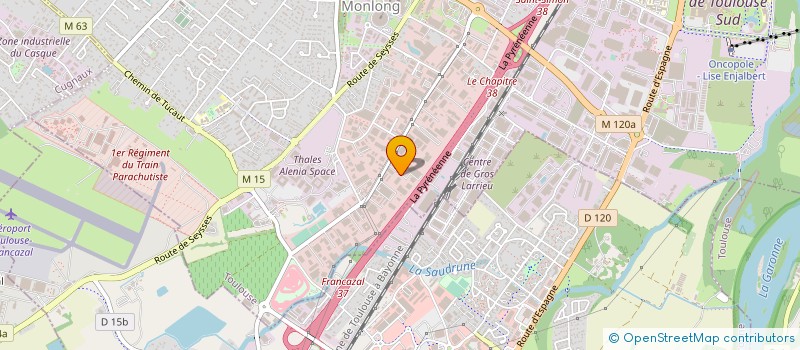 localisation de l'entreprise MONSIEUR JEREMY PEREZ  TOULOUSE
