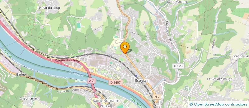 localisation de l'entreprise MONSIEUR JEREMY PEREZ à VIENNE