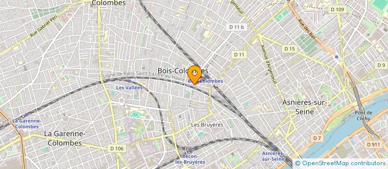 localisation de l'entreprise MONSIEUR JEREMY PERNET à BOIS-COLOMBES