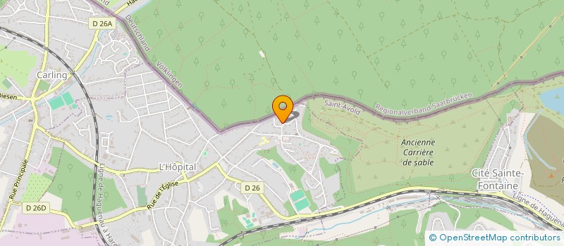 localisation de l'entreprise MONSIEUR JEREMY PEROVSEK  L'HOPITAL