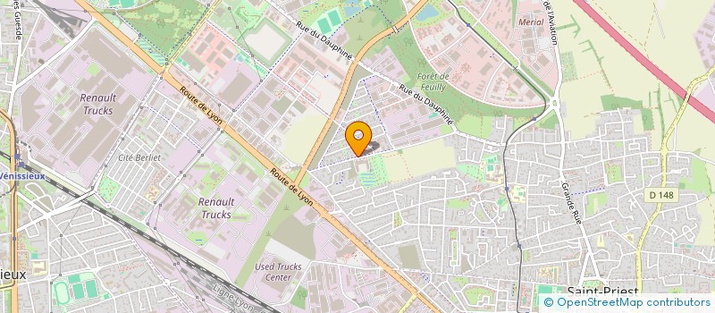 localisation de l'entreprise MONSIEUR JEREMY PERRIN  SAINT-PRIEST