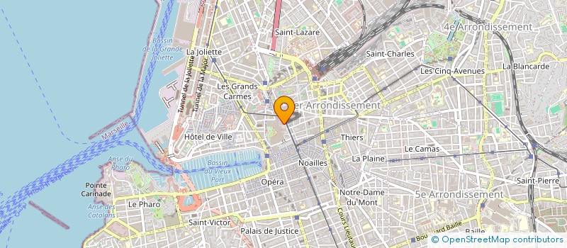 localisation de l'entreprise MONSIEUR JEREMY PERROUIN à MARSEILLE