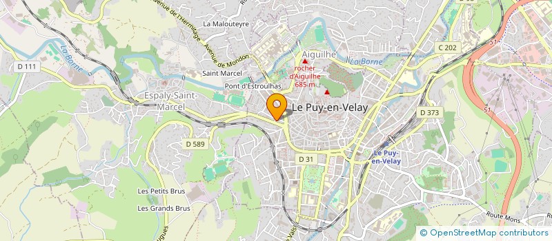 localisation de l'entreprise MONSIEUR JEREMY PETIT  LE PUY-EN-VELAY