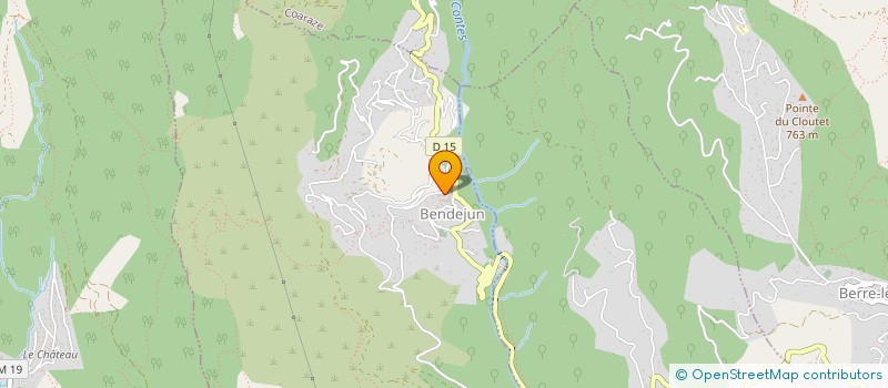 localisation de l'entreprise MONSIEUR JEREMY PIAZZA  BENDEJUN