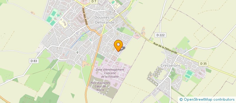 localisation de l'entreprise MONSIEUR JEREMY PICOT à DOUVRES-LA-DELIVRANDE