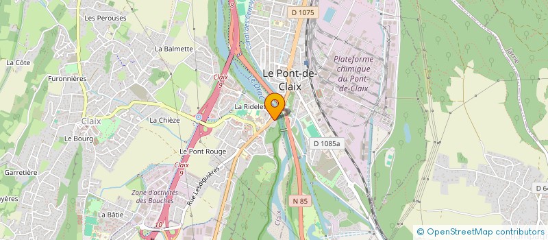 localisation de l'entreprise MONSIEUR JEREMY PIETRI à CLAIX