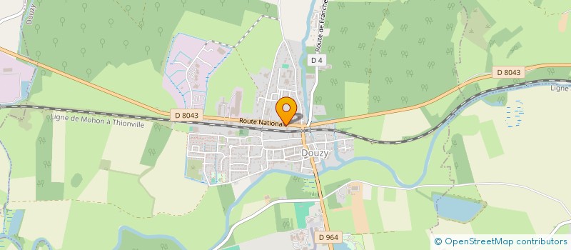 localisation de l'entreprise MONSIEUR JEREMY PILATI  DOUZY