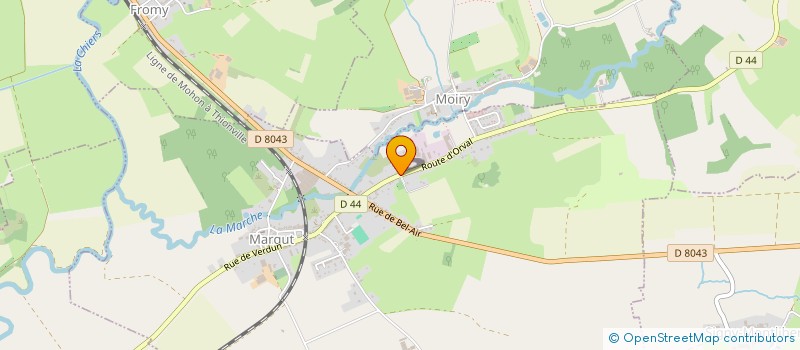 localisation de l'entreprise MONSIEUR JEREMY PILON  MALANDRY