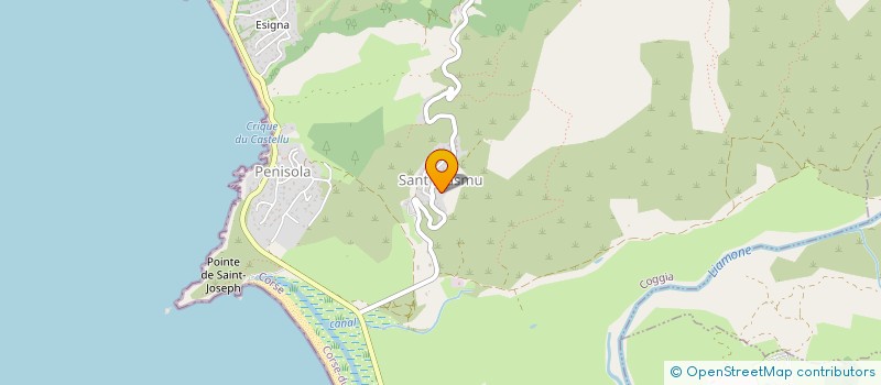 localisation de l'entreprise MONSIEUR JEREMY PIREDDA  AJACCIO