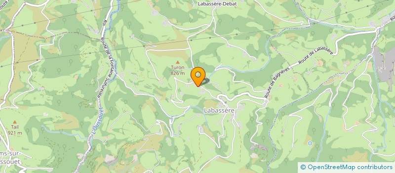 localisation de l'entreprise MONSIEUR JEREMY PLACE  LABASSERE