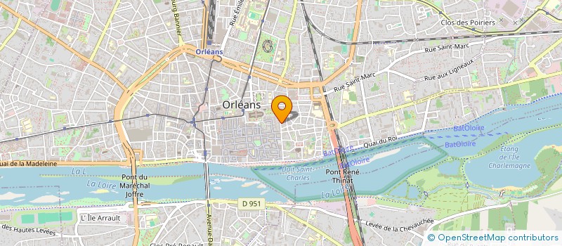 localisation de l'entreprise MONSIEUR JEREMY POLIGNE à ORLEANS